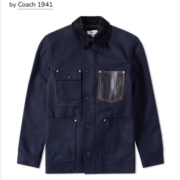 Coach Other - Coach Navy Wool Jacket indigo barn